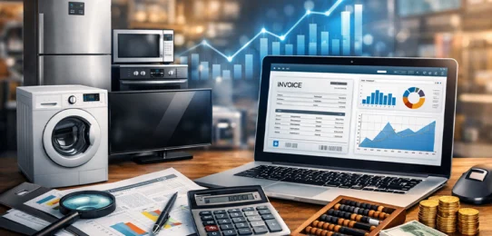 حسابداری لوازم خانگی