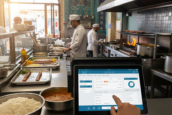 نحوه حسابداری رستوران